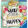 Ravensburger Dipingere con i numeri 28796 Make Your Dreams Happen - Dipingere con i numeri per adulti. Risultato perfetto grazie agli accessori artistici di alta qualità, senza cornice
