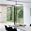 Ideal Lux Piantana COMFORT PT 4000K nero di Ideal Lux