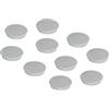 Franken HM30 12 - Magnete, 32 mm, 800 g, colore: Grigio, 10 Pezzi