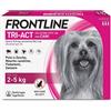 Frontline tri-act spot-on 2-5 kg