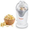 Clatronic Macchina per popcorn elettrica Clatronic PM 3635, macchina per popcorn per la casa, preparazione rapida con vassoio per porzioni, senza grassi e olio, 1200 watt, bianco