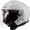 Ls2 Casco Moto Jet Ls2 OF603 INFINITY 2 Solid Bianco