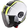 Scorpion Casco Moto Jet Scorpion EXO-CITY II VEL Bianco Giallo neon
