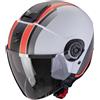 Scorpion Casco Moto Jet Scorpion EXO-CITY II VEL Grigio Rosso Opaco