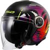 Ls2 Casco Moto Jet Ls2 OF620 CLASSY PALM Nero
