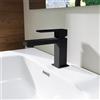 Parama Miscelatore lavabo senza scarico nero opaco | Hedy