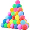 Thapncow-40 Pezzi 40 mm Palline Ping Pong di Alta qualità, Colore Palline Ping Pong, Palline da Ping Pong da Allenamento per Adulti e Bambini,palline da tennis colorate colorate
