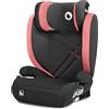 Lionelo Hugo I-size Seggiolino Auto ISOFIX con l'ultima Norma i-Size R129 per bambini Gruppo 2-3 (100-150cm) Poggiatesta a 8 Livelli, Memory Foam, Poggiabraccia, Protezione Laterale, Leggero, Lavabile