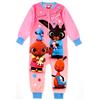 Bing Cbeebies Bing Bing Bunny Onesie Girls Carattery Tutto in Un PJ 4-5 Anni