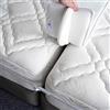 FeelAtHome Bed Bridge - Kit convertitore da letto a king size, connettore per letto singolo, riempitivo per letto matrimoniale king size, connettore per materasso con cinghia per gli ospiti