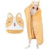 MSISILY Coperta Indossabile per Donne Uomini, Coperta con Maniche, Flanella Regali Divertenti, Coperta Sherpa Regalo Divertente di Flanella per i Bambini Adult