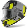 MOTOTOPGUN AIROH CASCO SPARK SHOGUN YELLOW MATT S