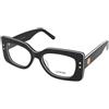 LeWish Broadway C1 | Occhiali da Vista Graduati | Prova Online | Plastica | Farfalla | Nero | Adrialenti