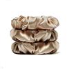 Michooyel 3Pcs Scrunchies per Capelli in Seta 100% Pura Seta, Elastici per Capelli Donne e Ragazze Silk Scrunchies Fascia a Coda di Cavallo