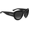 DSQUARED2 D2 0072/S Occhiali, Nero, 59 Uomo
