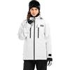 SIROKO - Giacca Hardshell da Snowboard da Donna W5-W Megeve - S - Bianco