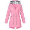 MJGkhiy Giacche Impermeabili Donna Leggere Giacca Antivento Donna Leggera Giacchetta Carga Cappuccio Poncho Antipioggia Cappotto Casual Traspirante Giubbotto Antipioggia Moto