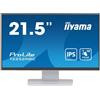 Iiyama ProLite Monitor PC 21.5'' 1920x1080 Pixel Full HD LCD Touch Screen da Tavolo Bianco