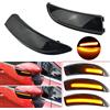 Car Passion Indicatore di direzione Freccia Specchietto laterale LED Compatibile con Ford Fiesta MK7 2008-2017 B-Max 2008-2017 Luce Dinamico Progressivo Fumè Nero (Ford Fiesta 7 B-Max)