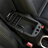 YEE PIN Compatibile con Fiat 500 x 2016 + scatola portaoggetti per console centrale, organizer per braccioli, accessori con tappetino antiscivolo