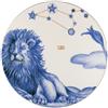 Le Coq Porcelaine LE COQ Astrologia Piatto presentazione gourmet Leone 32 cm - Confezione 4 pezzi
