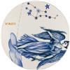 Le Coq Porcelaine LE COQ Astrologia Piatto presentazione gourmet Vergine 32 cm - Confezione 4 pezzi