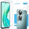 GEEMEE per Honor X7b/Honor 90 Smart Pellicola Vetro Temperato, Pellicola Protettiva + Fotocamera Vetro temperato, 2+2 Pezzi 9H Protezione Schermo Anti Graffi HD Screen Protector
