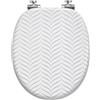 Wirquin 20722977 Sedile WC Woody 100% fsc y freno di caduta, bianco