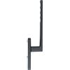 HOPPE Toulon 11668745 - Maniglia per porta scorrevole interna UG, lunghezza 253, in alluminio nero opaco