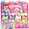 Purpledi Squeeze Toys Squishy Giocattoli 50 pezzi per Feste per Bambini, Mini Giocattoli Antistress da Spremere Morbidi , Regalo di Natale,Regalini Fine Festa Compleanno