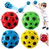 SiSfeL 4 Pezzi 7cm Moon Bouncing Ball,Astro Jump Ball,Palline da Salto astronomiche,Super High Bounciest Palline Rimbalzanti per Bambini,Palla Spaziale Rimbalzante,Regalo per Ragazzi e Ragazze (B)