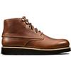 Clarks Trace Quest, Stivali da Motociclista Uomo, Pelle Marrone Tan, 46 EU