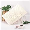 Talatex 100% naturale di alta qualità, in lattice Dunlop, cuscino in schiuma di lattice a basso pofile, a media resistenza, allevia la pressione, dolore al collo e alle spalle, (Queen(1 confezione),