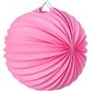 Party Pro 50220 M Lampioncino Cinese a Rotondo Carta 60 g Rosa Antico 20 x 20 x 20 cm