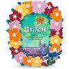 Silver Buffalo Disney, Cornice portafoto con fiori tropicali e ibisco, motivo: Lilo e Stitch, 10,2 x 15,2 cm, colore: rosa, arancione, rosso, giallo