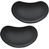 DSLSQD Pezzi Poggiapolsi per Mouse, Tappetino per Mouse Supporto per Polso per Sollievo dal Dolore al Polso, Memory Foam Supporto per Poggiapolsi per Mouse Morbido e Confortevole Poggiapolsi per Compu