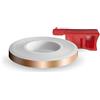 4R Quattroerre.it Wheel Stripes Strisce Adesive per Cerchi Moto con Applicatore, Magnesio, 5 mm x 6 mt