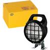 HELLA 1G4 003 470-051 Alogeno-Faro da lavoro, Matador, 24/12V, Raccordo a vite/Montaggio, esterno, Fissaggio a 4 punti, Illuminazione campo vicino, Spina estremità del cavo aperta