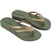 Ipanema BOSSA SOFT V FEM - Infradito, GREEN/GOLD, taglia 41/42EU