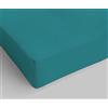 MB HOME ITALY Lenzuolo Sotto MAX COLOR con Angoli Elasticizzati da 25 cm Letto Singolo 90x200 cm, 100% Cotone Made in Italy - Tinta Unita VERDE BOTTIGLIA