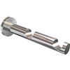 Flairdeco Deco Flair 11022012-0012 Travi di Sostegno per Bastone per Tende 20 mm Diametro, Cromato in Metallo, 2-Tende Distanza dalla Parete Circa 7,5/14,5 cm
