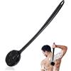 Row&Keep Spazzola per la schiena in silicone, manico antiscivolo esteso da 43 cm, spazzola per il corpo, spazzola per la schiena con manico lungo per doccia, spazzola per doccia a doppio lato, rondella