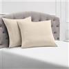 Mellanni Coppia Federe Cuscini Letto - Chiusura A Sacchetto - Set Di 2 - (80x80 cm, Beige)