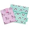 Roll'Eat ®- Pack 2 Unita', Boc'n'Roll Animals Unicorn y Snack'n'go Animals Panda | Sacchetto Porta Panini + Borsa Merenda Porta Sandwich, Riutilizzabili ed Ecologici senza BPA
