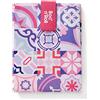 Roll'Eat ® - Boc'n'Roll Patchwork | Borsa Porta Panini, Sacchetto Riutilizzabile ed Ecologico senza BPA, Rosa