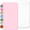 Lovely Hippo Lenzuolo 80 x 160 cm, 100% cotone, compatibile con letto capanna, 80 x 160 cm, senza prodotti chimici (bianco/rosa, 80 x 160 cm), PA-Duo-160