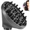 DianSung diffusore per Dyson Airwrap Styler HS05 HS03 HS01, ugello diffusore asciugacapelli converte per Airwrap Styler in asciugacapelli, Ugello diffusore parti di ricambio