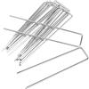 COONE Picchetti da giardino, a forma di U, picchetti per fissare teli da terra in tessuto erbacce paesaggistico