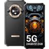 Blackview BL9000 Rugged Smartphone, 5G/WiFi 6, MTK Dimensity 8020, 24GB+512GB