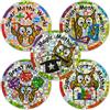 SuperStickers Maths Sparkling Variety Pack - Confezione da 125 adesivi da 28 mm